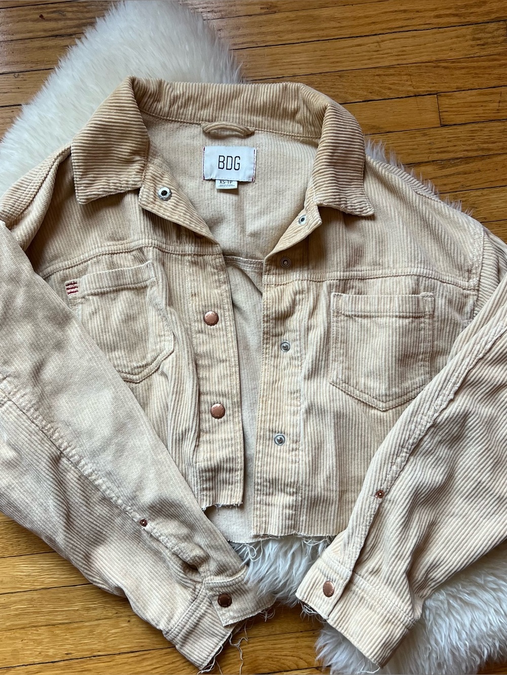 BDG Cropped Corduroy Jacket